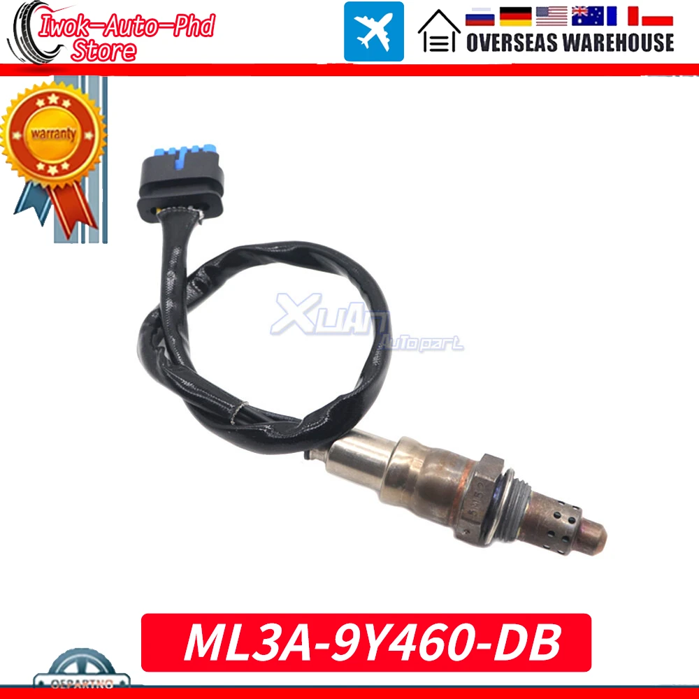 

For FORD F-150 2021-2024 ML3Z-9F472-D DY1587 ML3A9Y460DB ML3Z9F472D NEW ML3A-9Y460-DB Car Air Fuel Ratio Lambda Oxygen O2 Sensor