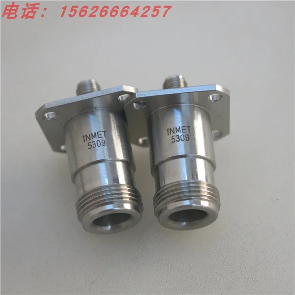 

18GHz N female SMA female N female four-hole flange stainless steel high frequency adapter