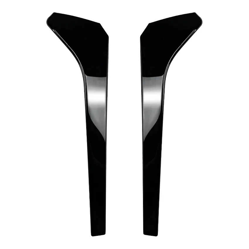 Aileron latéral de fenêtre arrière noir brillant, pour Volkswagen Tiguan Rline MK2 2017 + ABS, séparateur de Canard