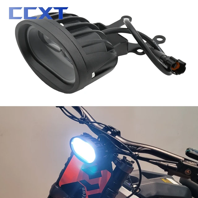 Motorcycle LED Front Head Light Headlight Bracket For Sur Ron Light Bee S Light Bee X For Segway X260 X160 Dirt Bike Universal AliExpress