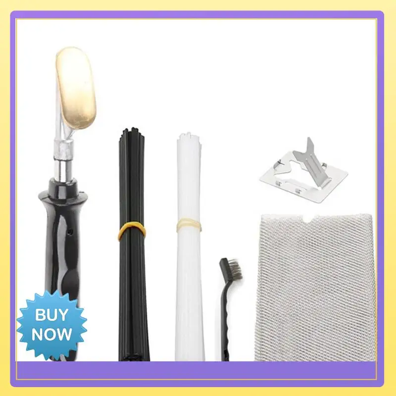 

Big Deal 50W Car Bumper Repair Electric Soldering Iron Plastic Welding Kit Leather Ironing Smoothing Tool Belt PP Stick EU Plug
