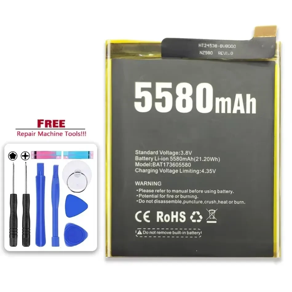 10080mAh Battery For DOOGEE S30,S40,S55,S60,S70,S80 Lite S96 Pro