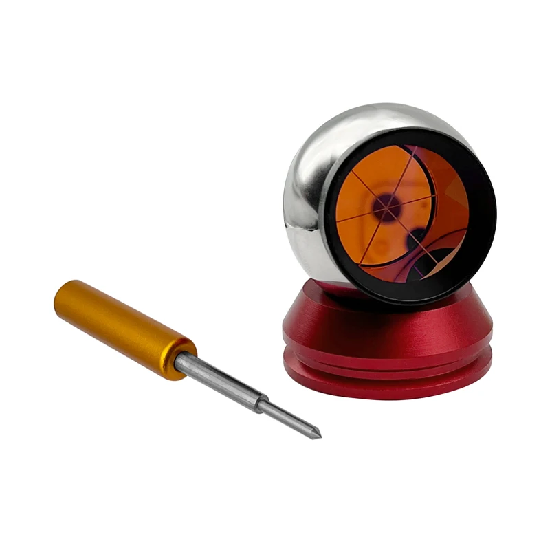 1.5inch Reflective Sphere for Total-station, 38.1mm Ball Prism with Magnetic Base,Copper Coated, Break Resist