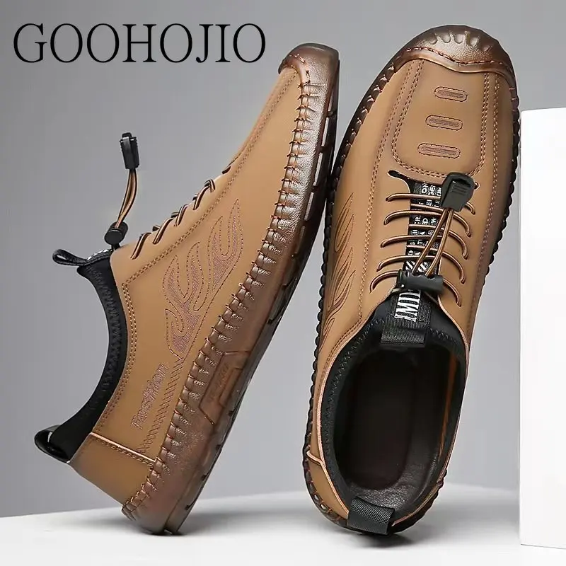 Spring Autumn New Brand Designer Casual Wading Shoes Men Breathable Running Shoes Men Comfortable All-match Flat Men Sneakers