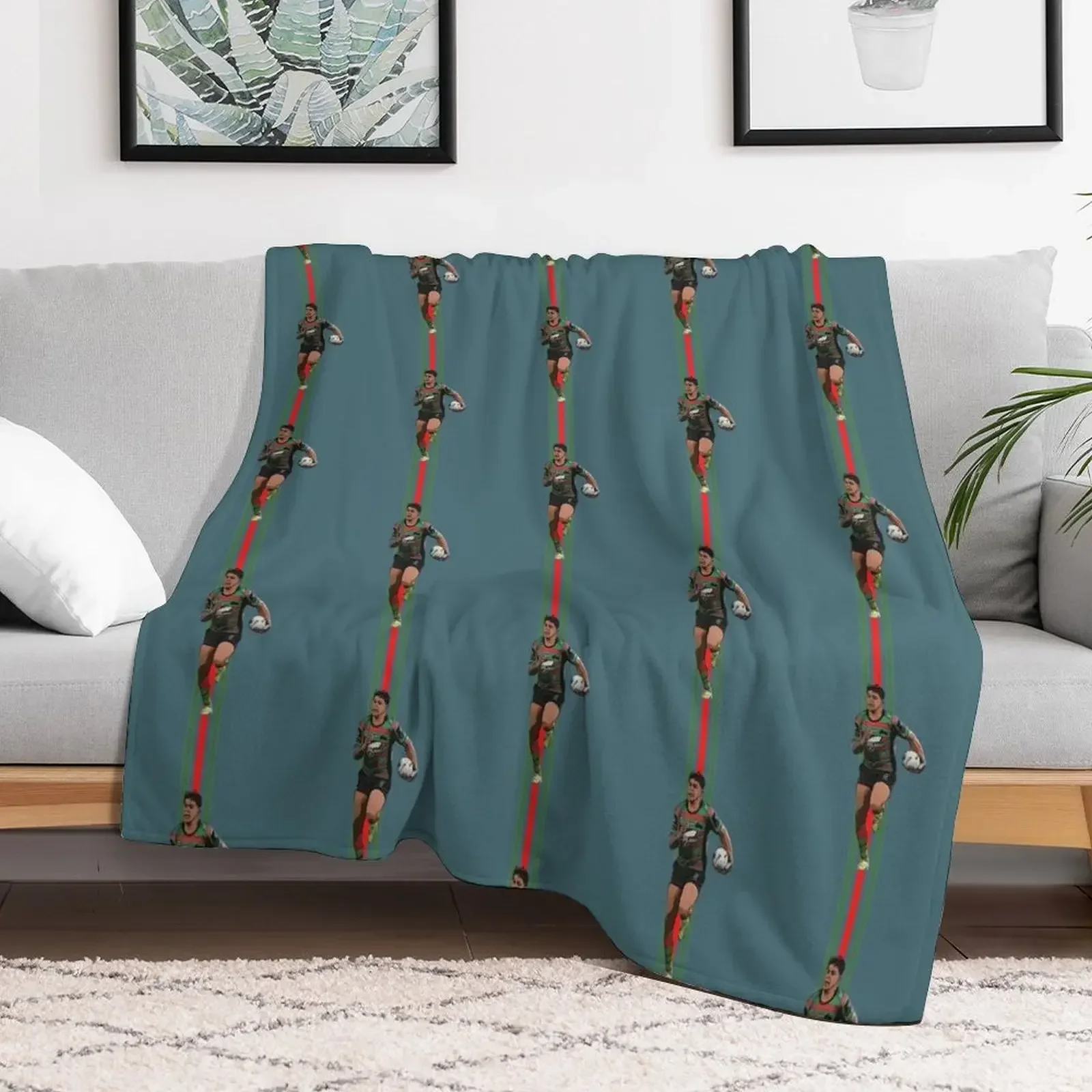 latrell mitchell south sydney rabbitohs Classic Throw Blanket Flannel Cute Blankets