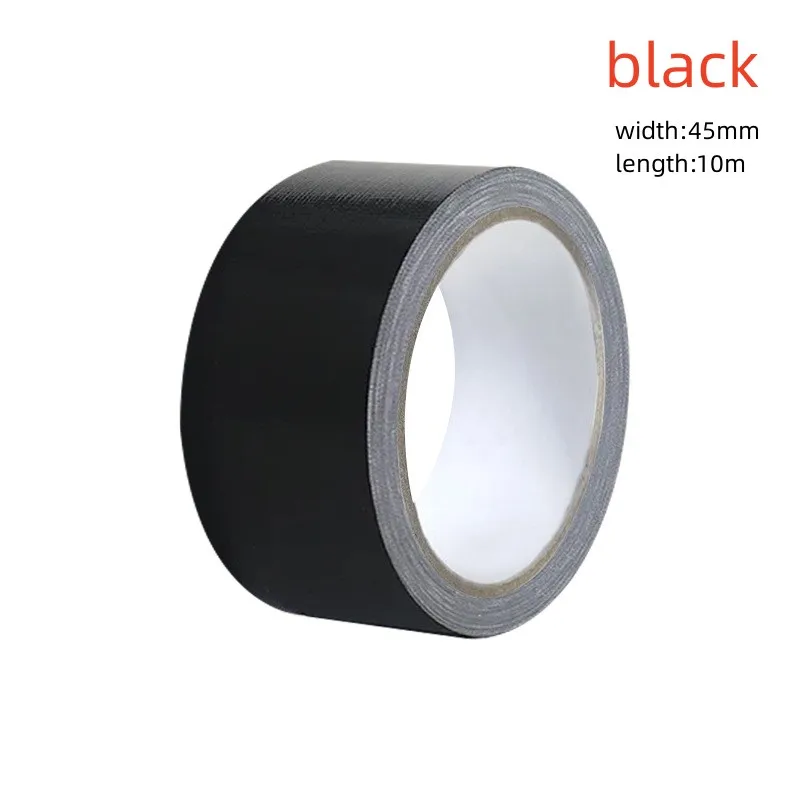 1roll Black Super Adhesive Fabric Duct Tape, Electric Bicycle Seat Repair, Tarpaulin Repair,blocks Water and Leaves No Glue image 2