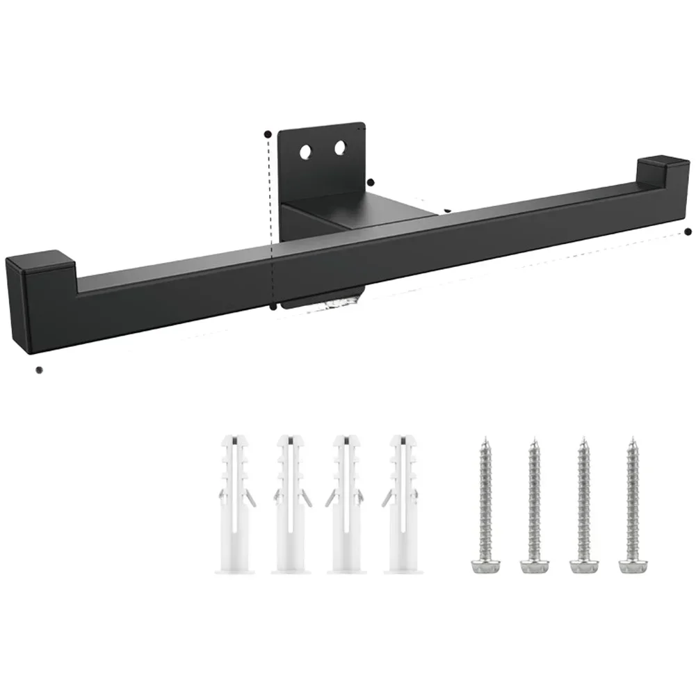 

Backpack Leaf Blower Storage Rack Featuring Hook and Support System for Secure and Accessible Garden Tool Organization