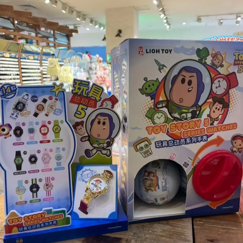 Toy Story 5 Series Watch Blind Box Mystery Twisted Egg Wristwatch Casual Quartz Watch Collectible Random Style Surprise Gift view 6