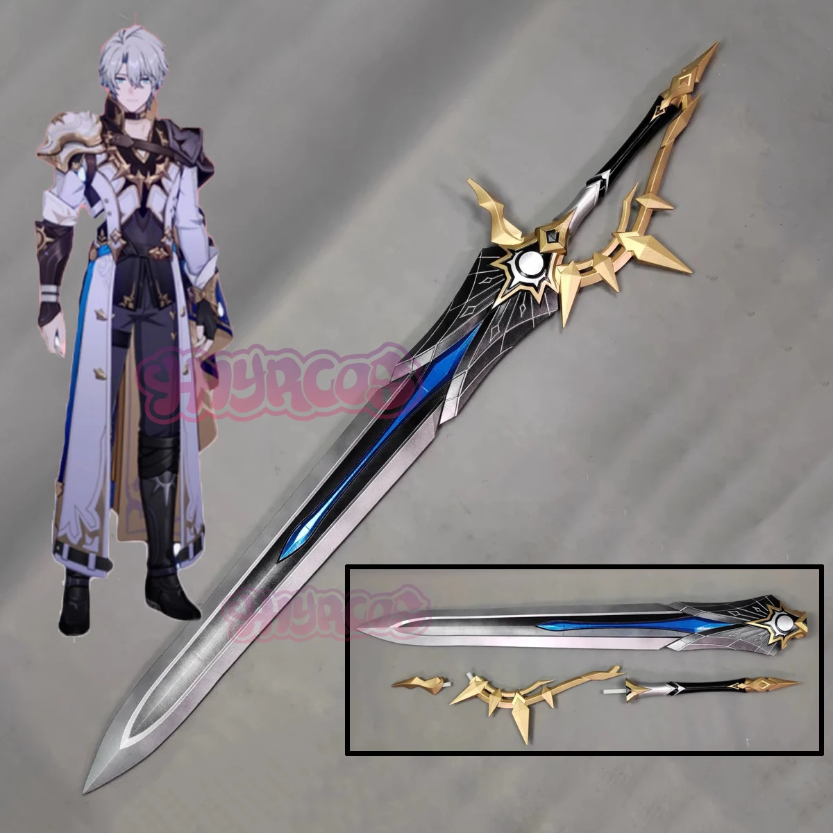 Phainon 150cm Sword Props WWeapon Length Game Honkai Star Rail