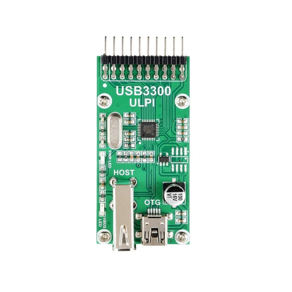 High Speed USB PHY Communication Module 480Mbps ULPI Interface Support Host Device OTG Mode With Dual USB A Port 24MHz Crystal