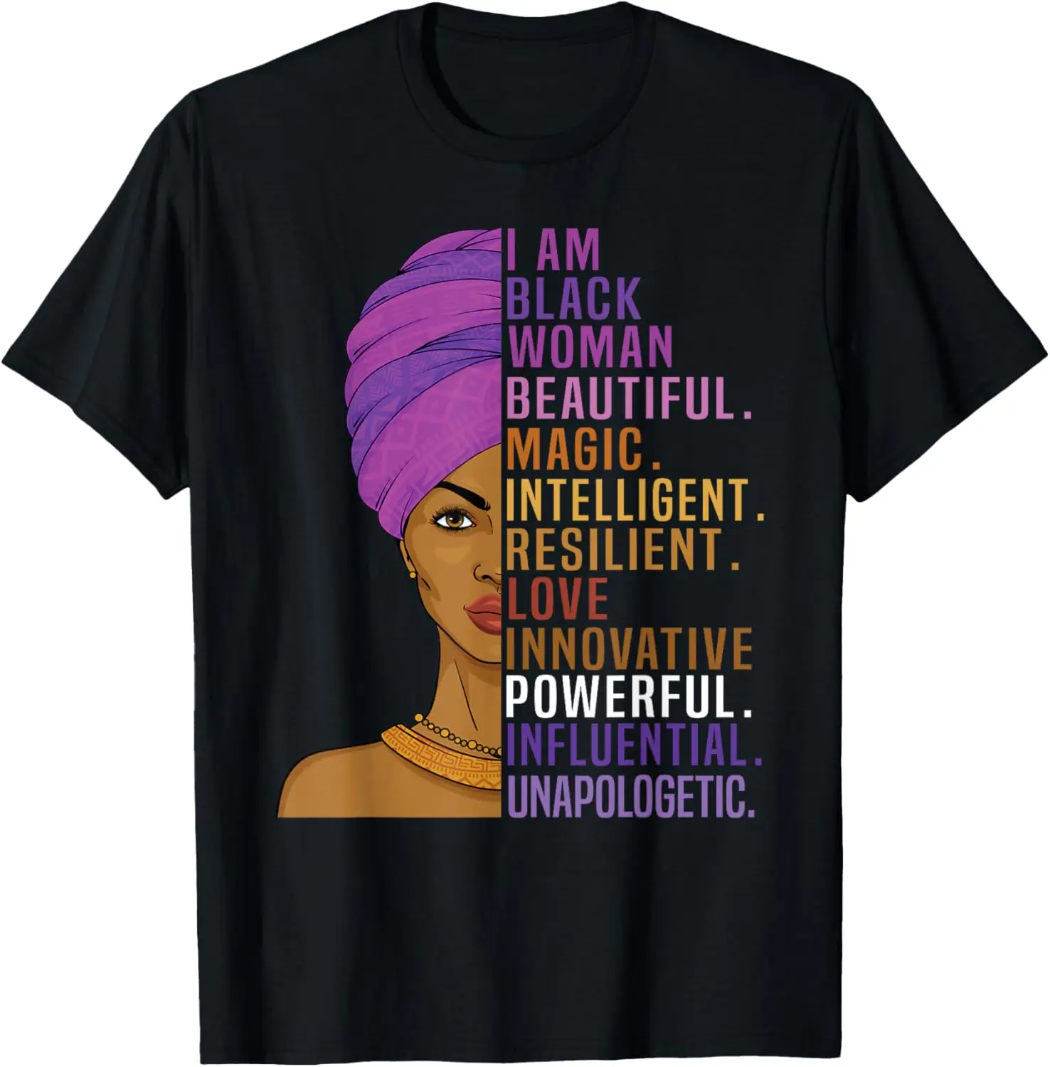 

I Am Black Woman Black History Month T-Shirt