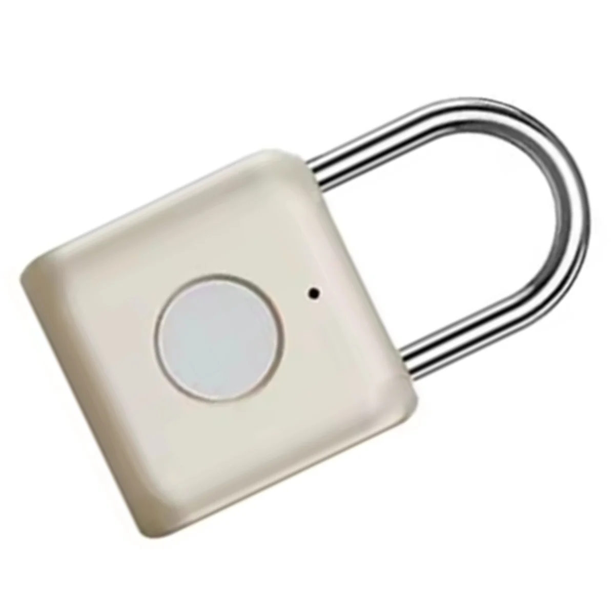ABNJ Fingerprint Smart Padlock Lock Intelligent Thumbprint Keyless Lock Smart Padlock with USB Charging Support