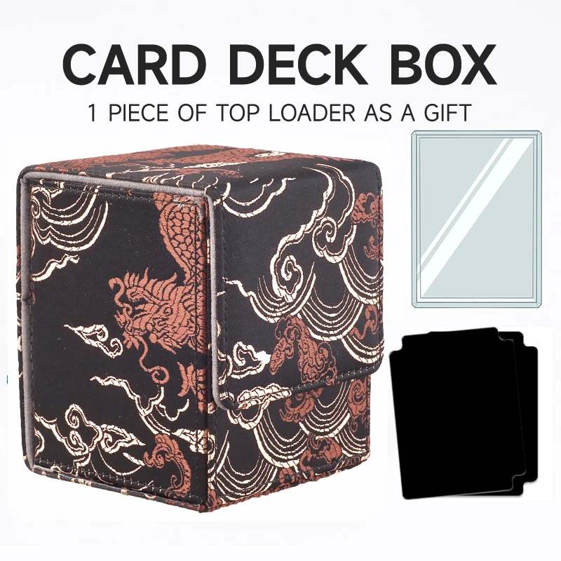 100+ MTG Trading Card Deck Box Holder YTG PTCG Board Games Card Storage Box Gaming Card Holder for Collectible Cards Gifts