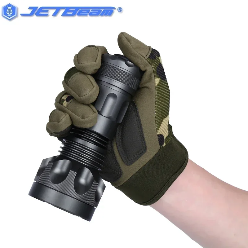 Jetbeam M30 High Power EDC Flashlight Luminus SST-70 3000 Lumens Torch Light With 2x 18350 Battery view 3