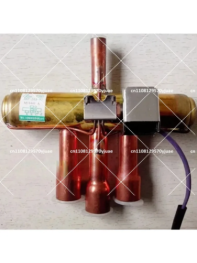 air-conditioner-reversing-valve-4-way-valve-three-flower-valve-for-heat-pump-with-coil