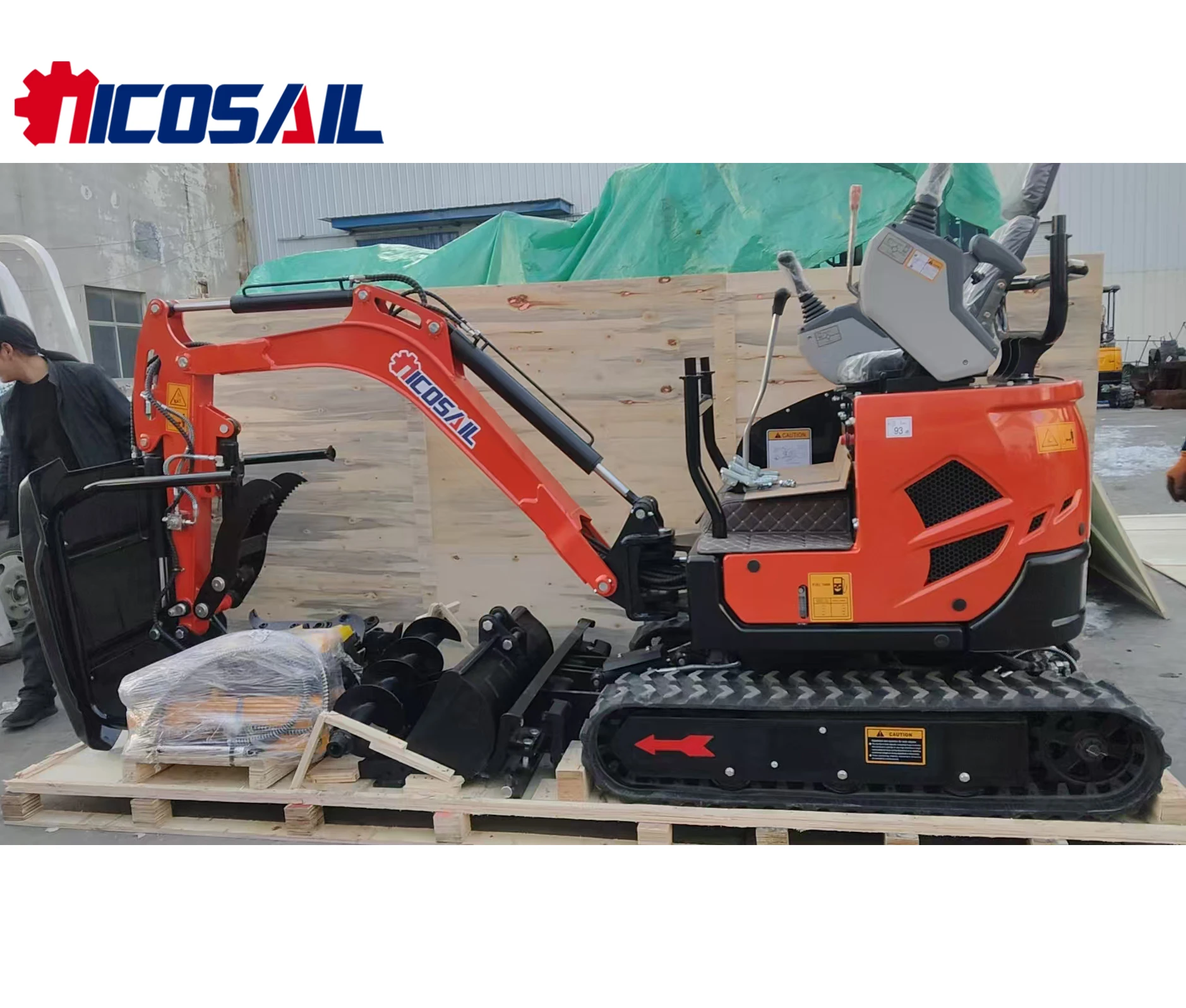 

Small excavators for sale, high-quality 1.2-ton excavators, mini excavators