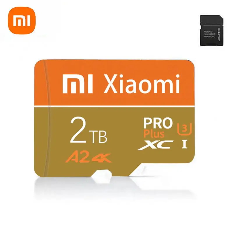 Xiaomi-tarjeta SD para cámara, memoria Flash de 2TB, 1TB, 512GB, U3, Clase 10, UHSI, tarjeta TF de 256GB y 128GB