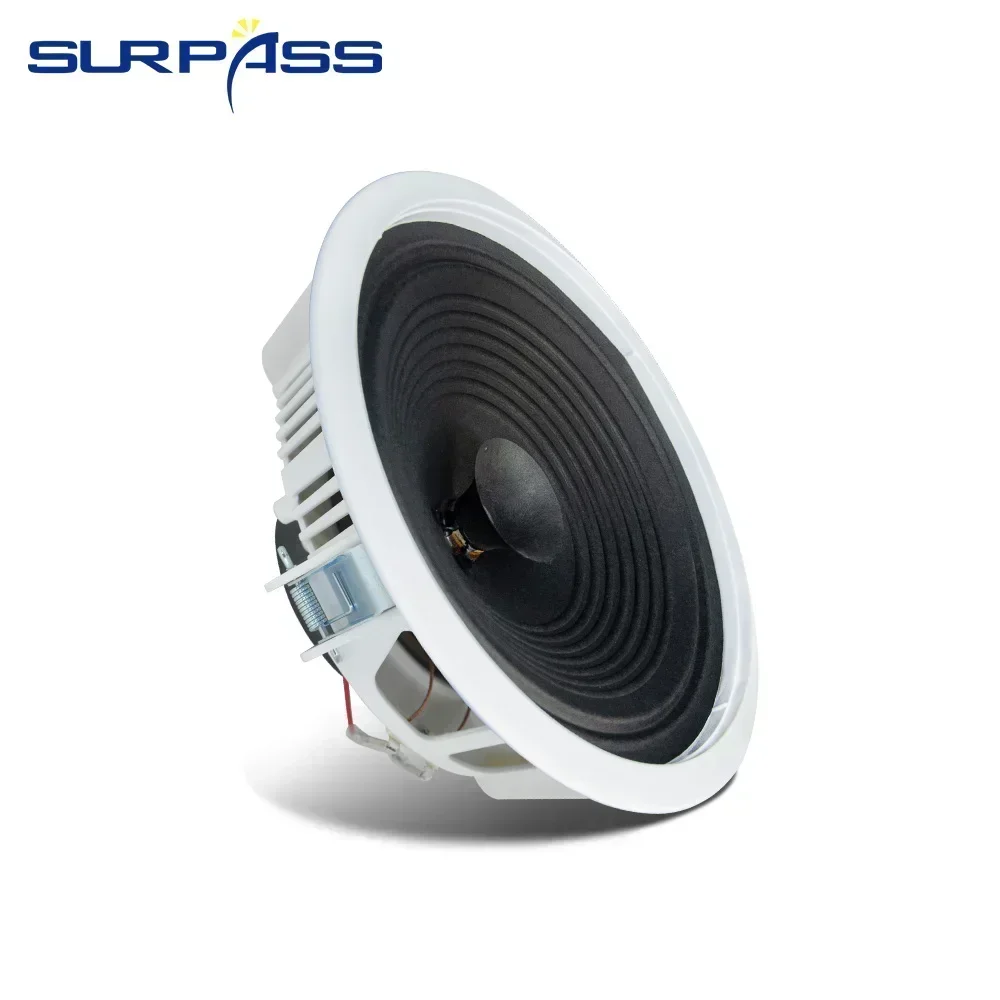 15W PA System Home Passive Ceiling Speaker HiFi Stereo Sound 8ohm Background Music Full Range Loudspeaker for Kitchen Amplifier