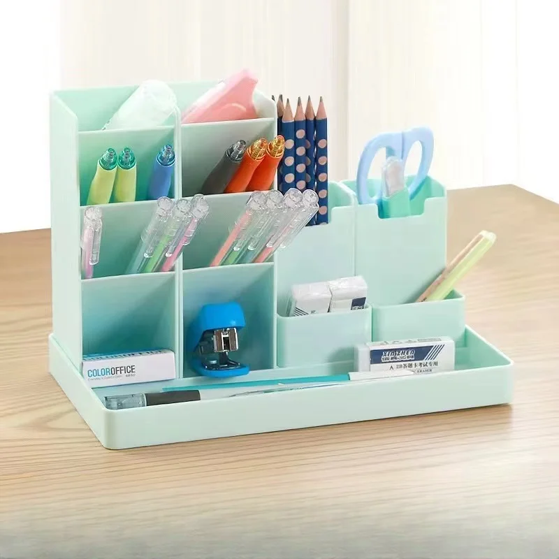 Pen Holder Organizer Freely Combinable Pen Stationery Desk Organizer Pen Holder Box for Kids Boys Girls Home School Office