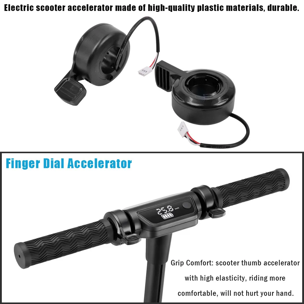 Electric Scooter Finger Throttle Safety High Sensitivity  Left Right Thumb Throttle For Xiaomi X8 KickScooter Accessories Parts