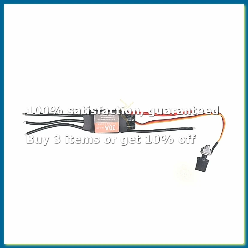 2-6S 30A ESC Unidirectional Self Starting Brushless for DIY Fan