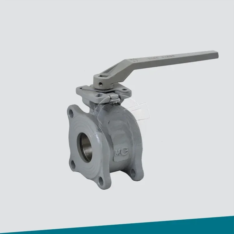 Wafer single-piece thin ball valve flange connection 050-2916-2200TT intelligent manual valve