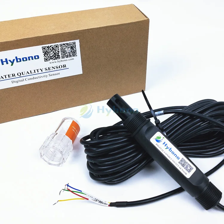 Sensore TDS di conducibilità di salinità digitale analogico con sonda per acque reflue online Ph Ec per Arduino