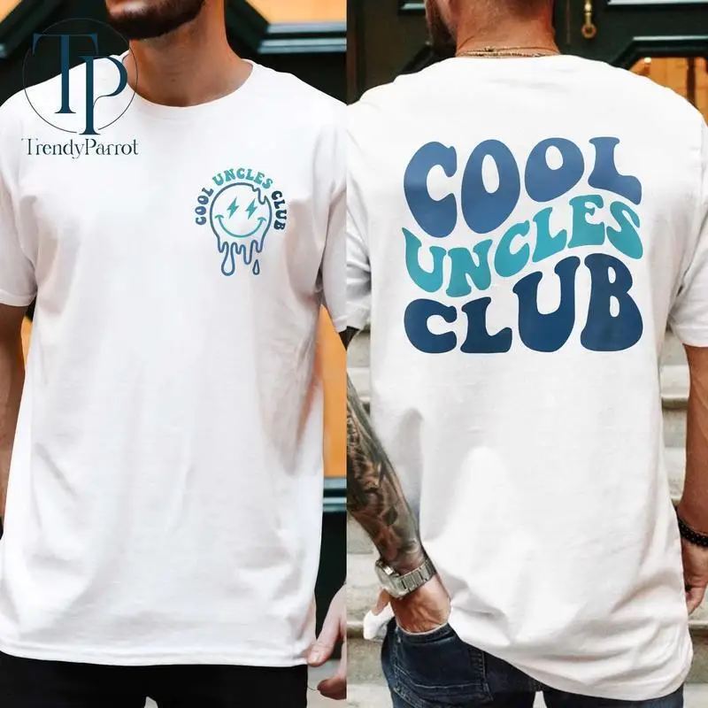 Cool Uncles Club Shirt For Menuncle Shirt Pregnancy Announcement Shirt For Uncle