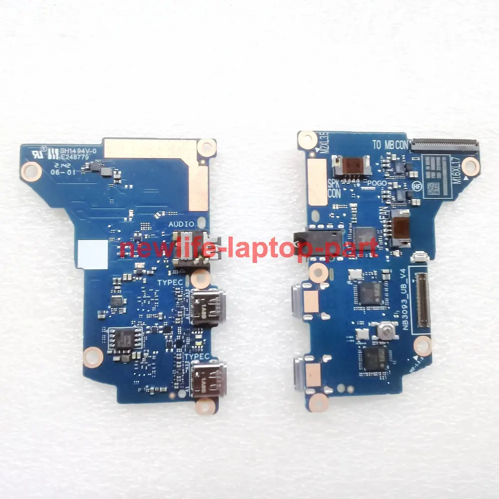 

Original For Lenovo ThinkBook 13X ITG Plus G2 20WH 20WJ USB Type-c Thunderbolt 4.0 Charger Audio Port Board NB3093 Free Shipping