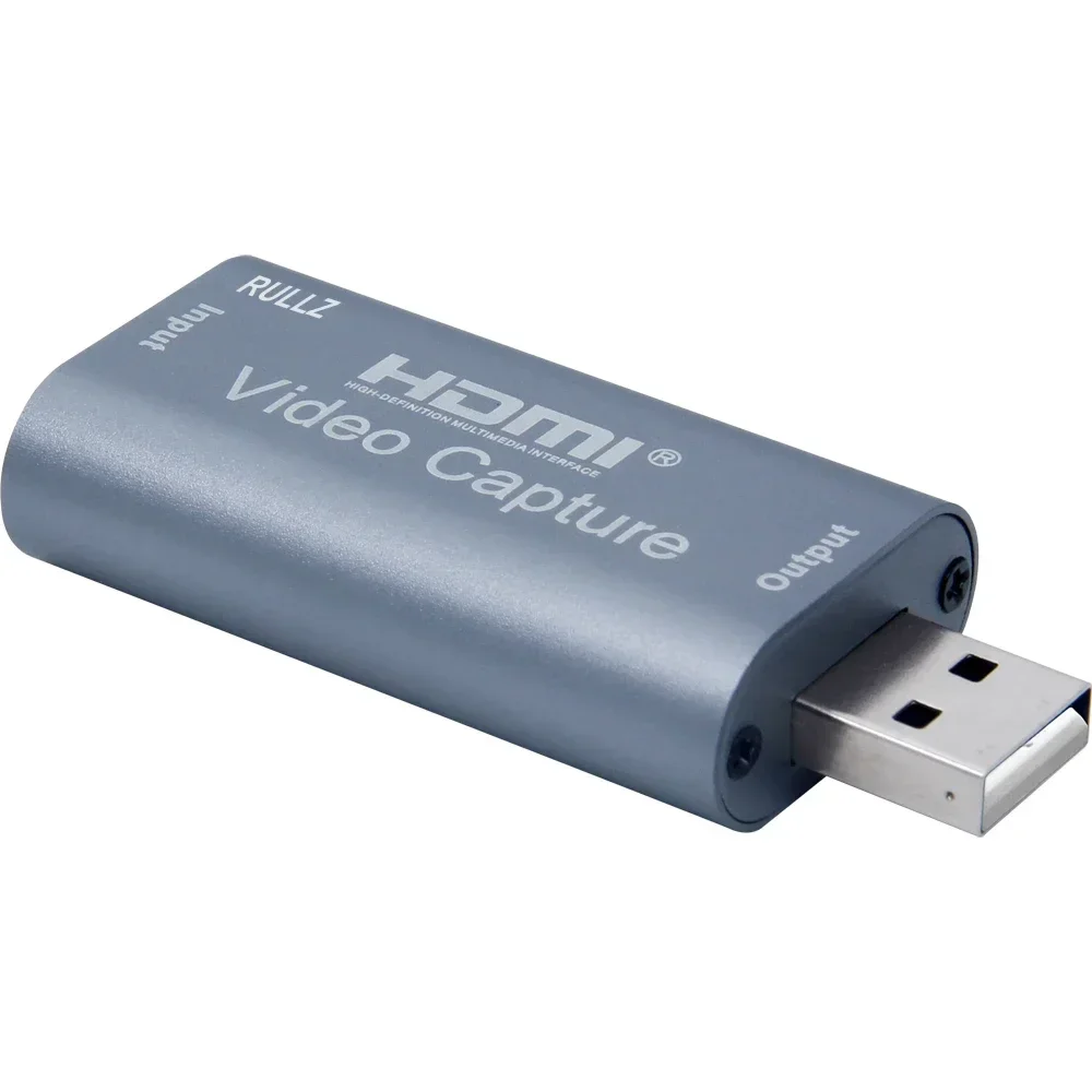 

4K IN HDMI Video Capture Card USB 3.0 USB 2.0 Grabber Game Recorder for PS4 Camcorder Camera PC Recording OBS Live Streaming