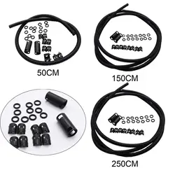 Generic Windshield Washer Hose Kit Spare Part Washer Fluid Hose Repair Kit
