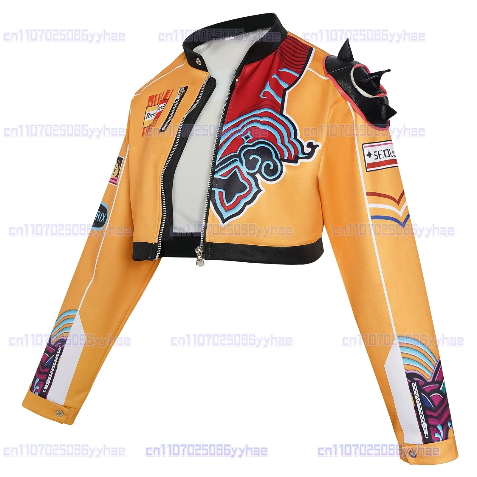 RUMI Anime KPOP Cosplay chasseurs de démons Rumi Costume manteau veste tenue pour filles adultes femmes Halloween carnaval mascarade Costume