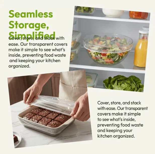 Disposable Elastic Food Covers 6