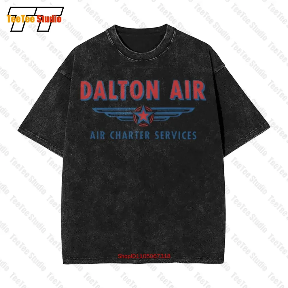 Macgyver Daltons Air Charter Service Logo Vintage Oversized T-Shirt NXRE