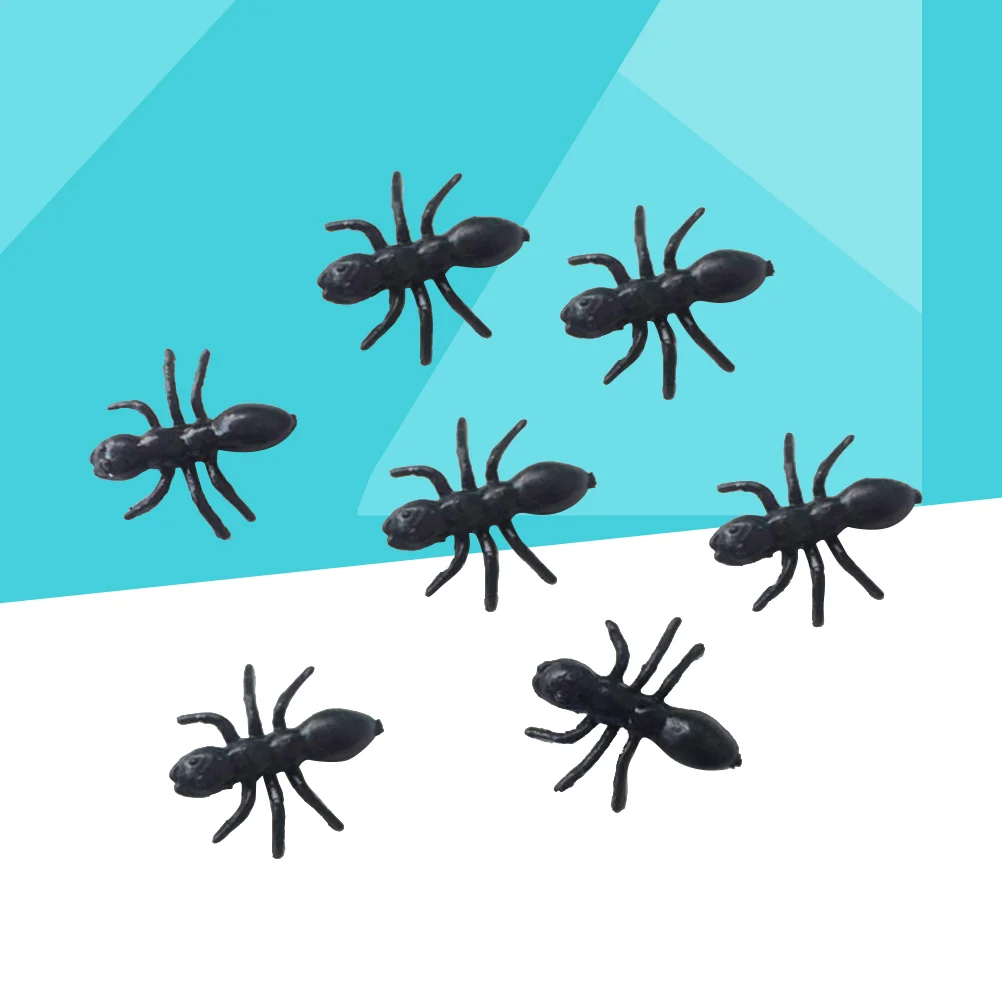 50pcs Animal Ant Figure Toy Simulated Prank Toy Halloween Party Supplies ant toy halloween prank