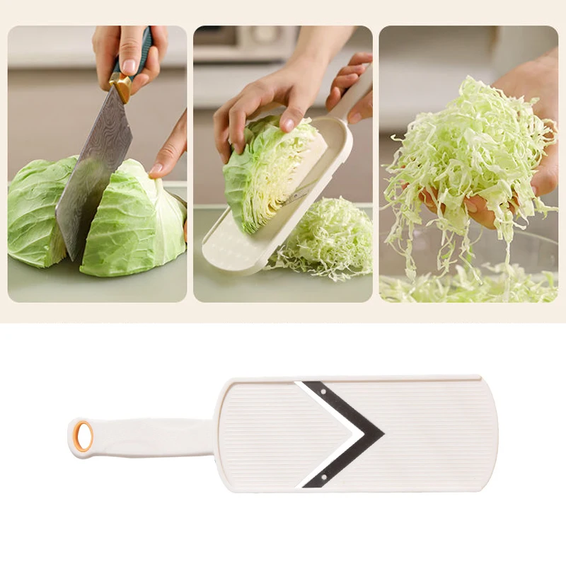

Cabbage Grater, Onions Cucumbers Potatoes Cabbage Scraping for Salad Cutting, Ultra-fine Slicing and Shredding Tool Kitchen Tool