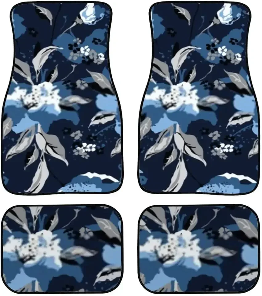 

Alfombrillas Para El Suelo L Coche, Diseño Estampado Flores Oscuras Invierno, Alfombrillas Para El Suelo L Camión SUV L Coche