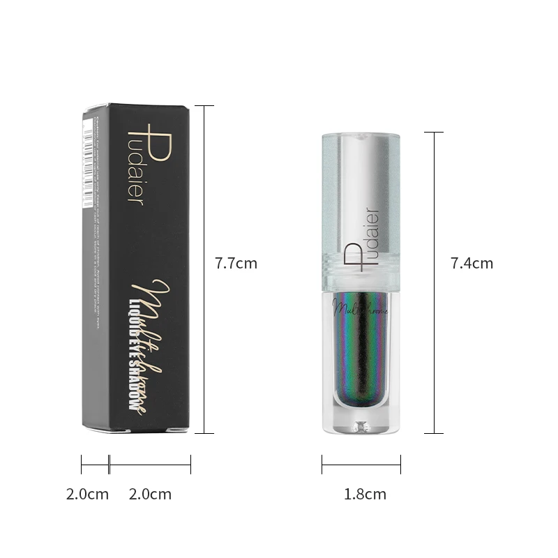 1pc Chameleon Metallic Eyeshadow - high shine, long lasting, no smudge, suitable for lip balm and eyeshadow, multi-purpose use