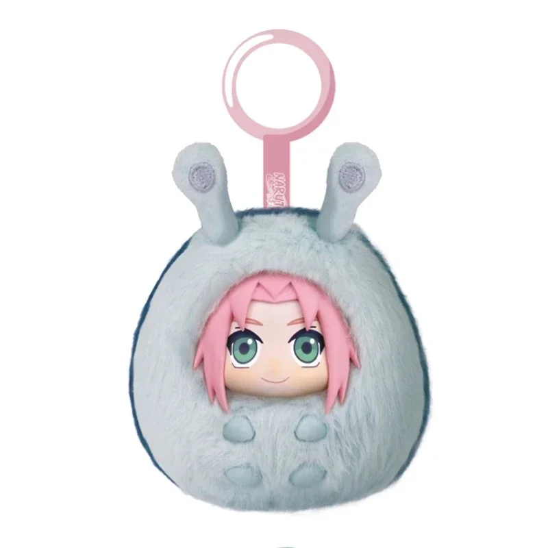 New Original Naruto Figure Keychain Series Stuffed Plush Shippuden Party Handmade Ornament Toy Naruto Blind box Collection Gift