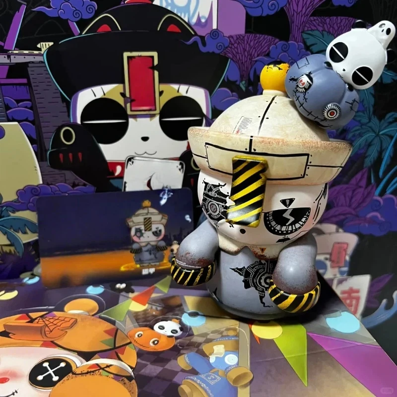 In Stock Opandee Zombie Party Halloween Series Blind Box Cute Desktop Ornament Trendy Toy Doll Handmade Birthday Surprise Gift