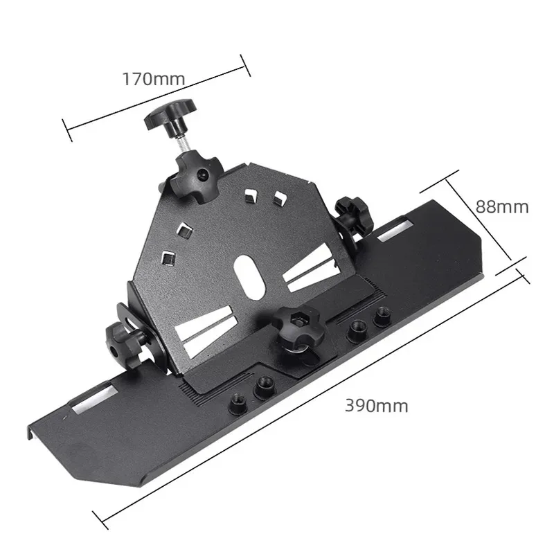 Imagem -05 - Graus Angle Grinder Chanfro Bracket Ferramenta de Corte para Metal Tiling Ceramic Stone Corner 115 125 t 45