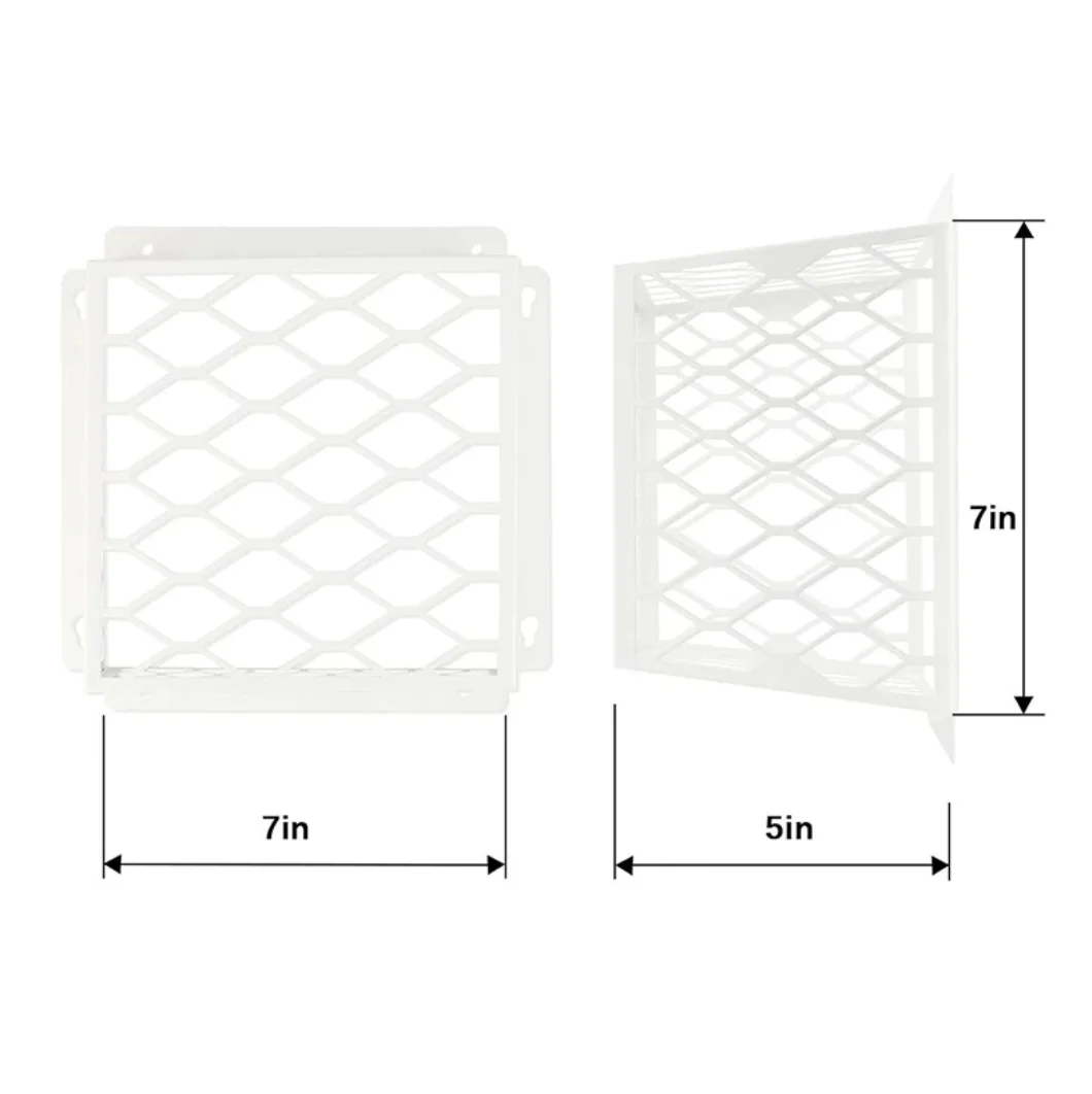 Protetor de pássaros e capa protetora para ventilação do secador