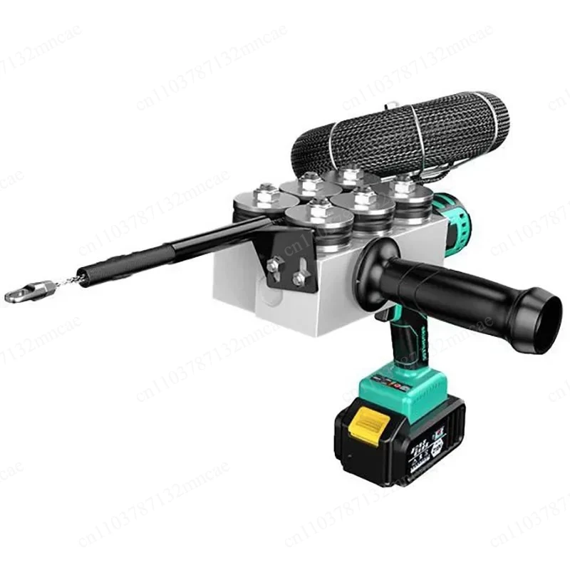 Lithium Battery Threading Machine Automatic Pull Wire Elec Electrician Threading Household Pull Wire Machine