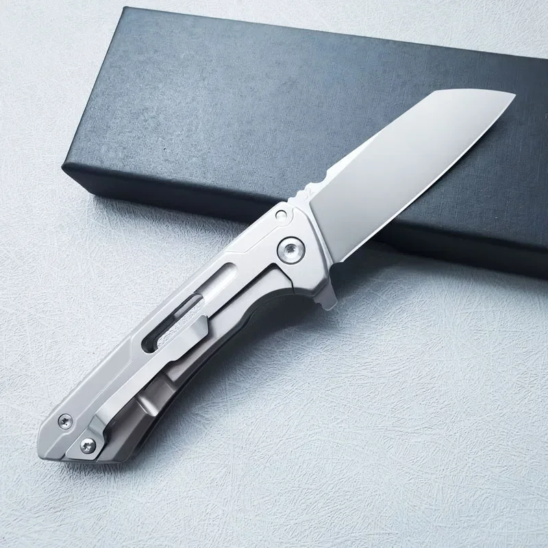 2024 NEW D2 Steel Folding Pocket Knife，High -hardness Cutting Knife and Fruit Knife，Applicable to Camping, Mountaineering,