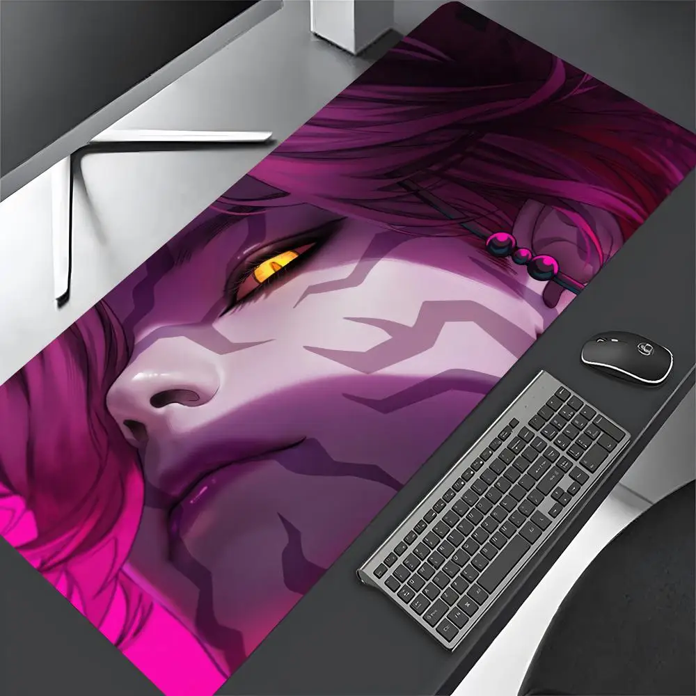 KPop D-Demon H-Hunters ماوس الوسادة لوحة ماوس للألعاب مجردة كبيرة 900x400x5 مللي متر MouseMat Gamer XXL Mause Carpet PC Desk #2