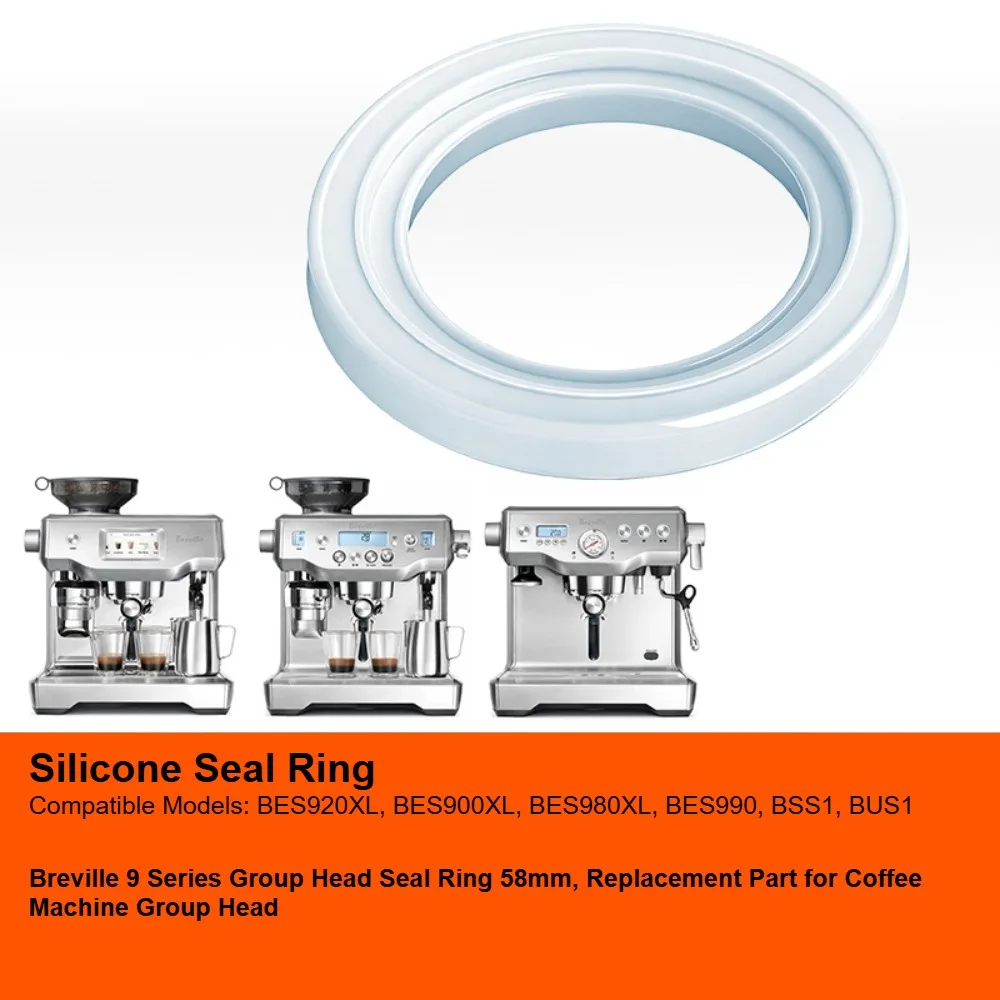 Silicone Seal Ring Breville 9 Series Group Head Seal Ring ﻿ ID 49MM OD 71MM T9MM For BES920XL, BES900XL, BES960XL, BES990, BSS1