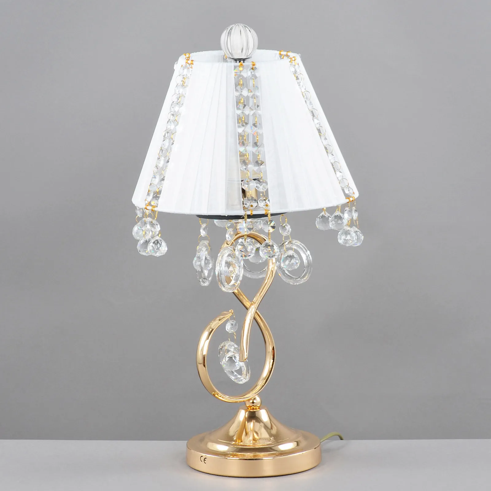 

1Set Exquisite Light Finial Knob Smooth Polished Finish Fits Most Lamps Table Floor Lampshade Topper Stylish Home Lighting