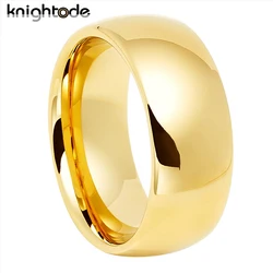 10 mm Classic Wedding Band Tungsten Carbide Ring Women Men Engagement Gift Jewelry Dome Polished Finished Comfort Fit