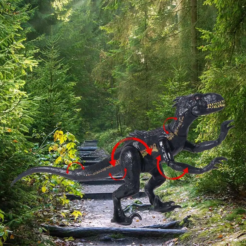 Jurassic World Indominus Animal modelo articulación móvil plástico dinosaurio figuras de animales estatua de simulación