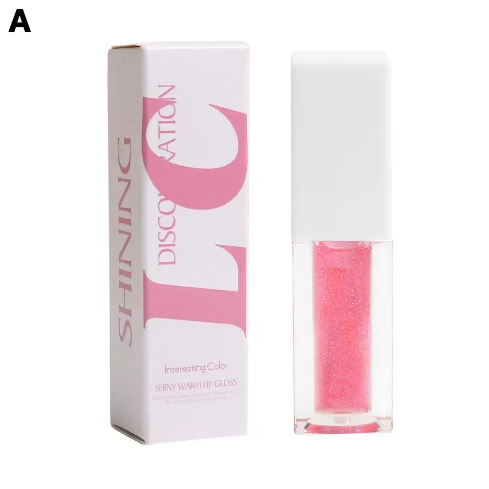 Claro lipgloss espelho à prova dwaterproof água brilho labial hidratante óleo batom líquido plumping gloss maquiagem cosméticos duradouros lábio lon w9e4